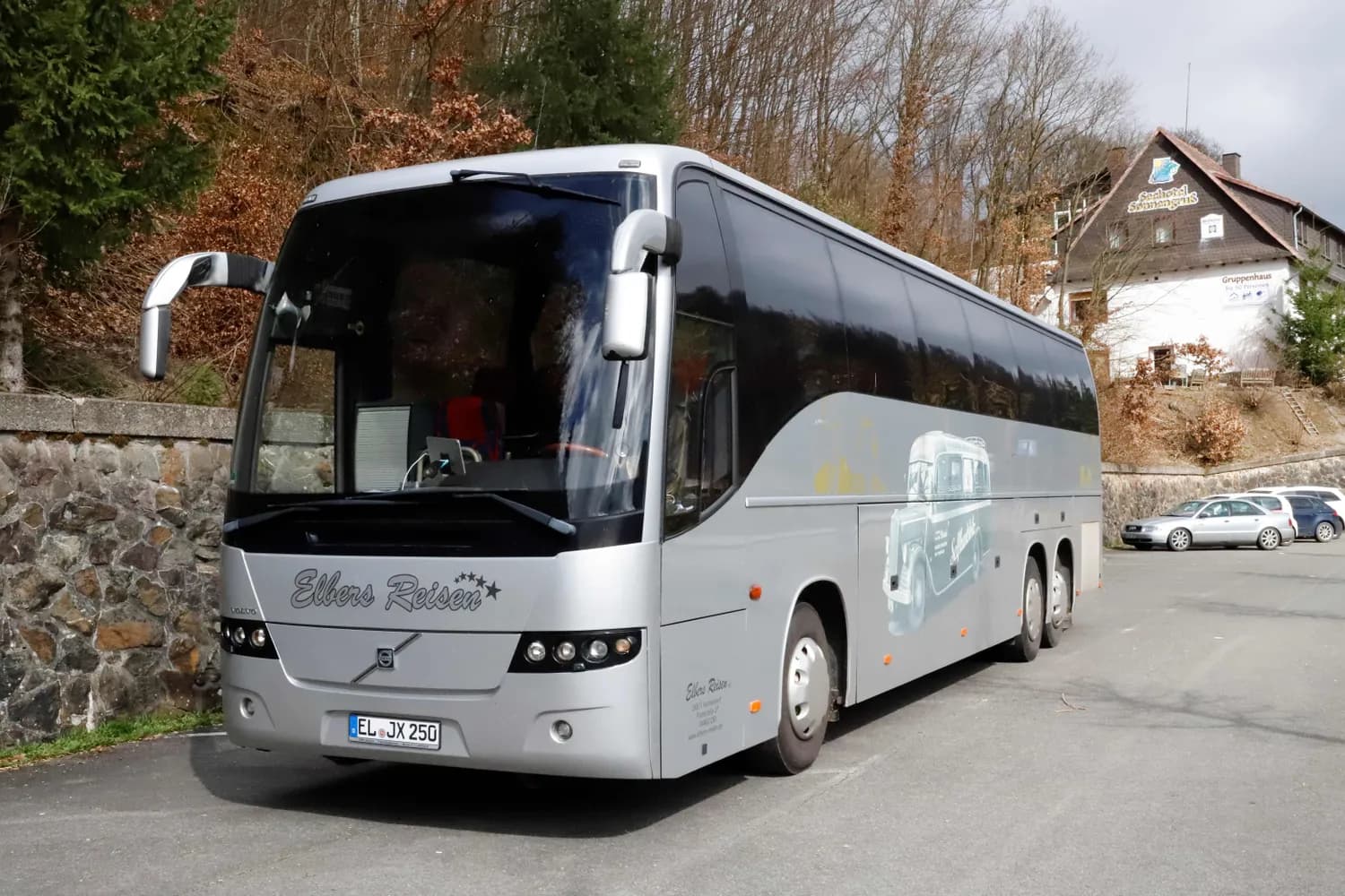 Umweltfreundlicher Reisebus